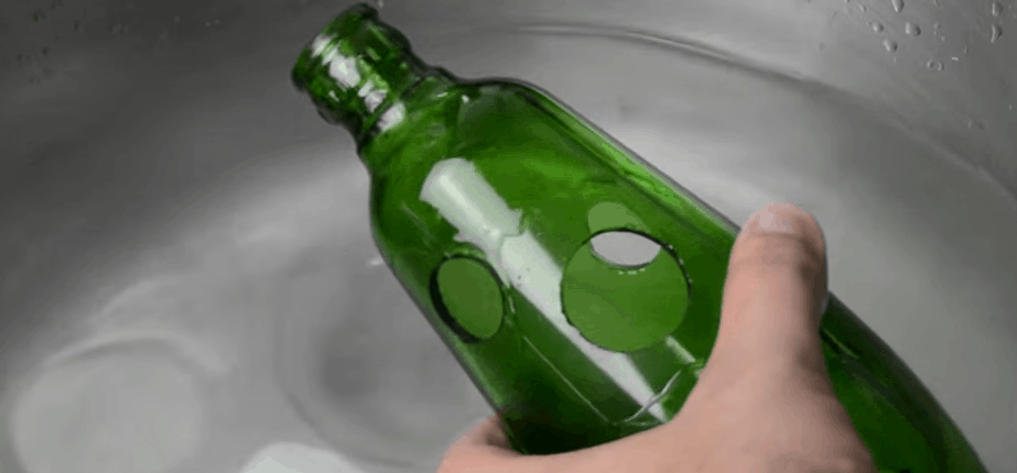 Как просверлить отверстие в стекле в домашних условиях и зачем делать дырку в бутылке