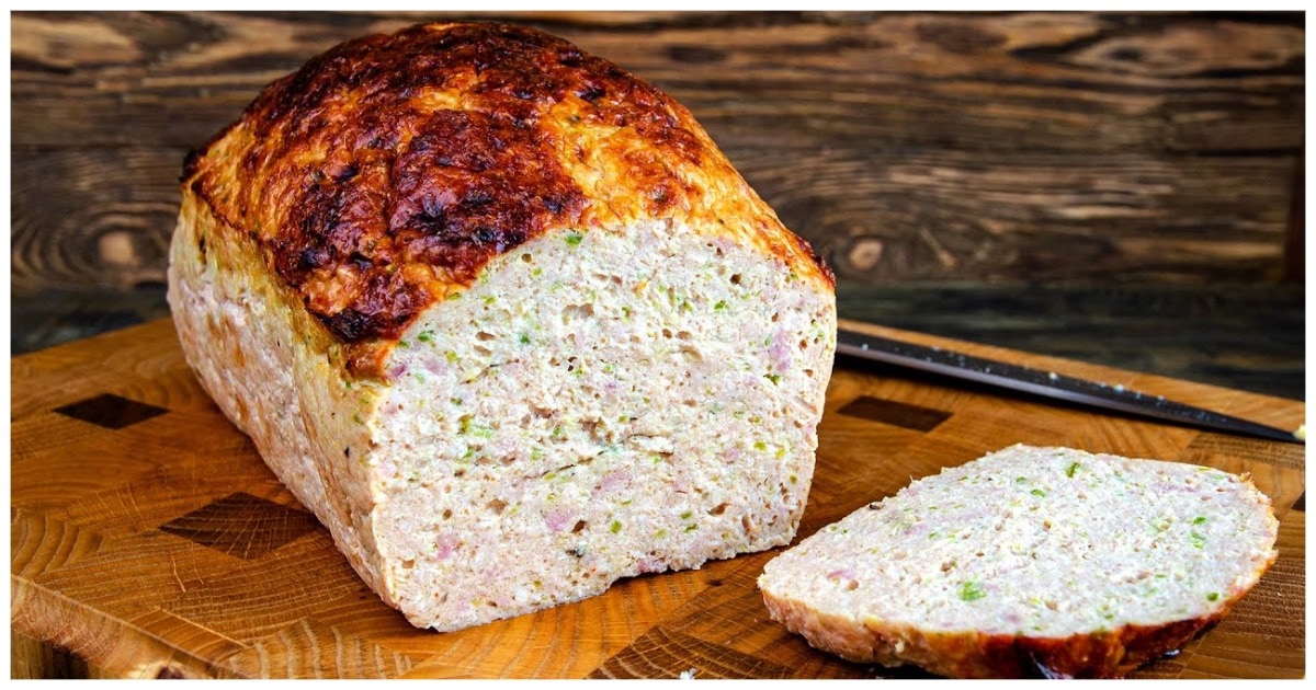 Это и горячее, и закуска вместо колбасы: очень вкусный мясной хлеб